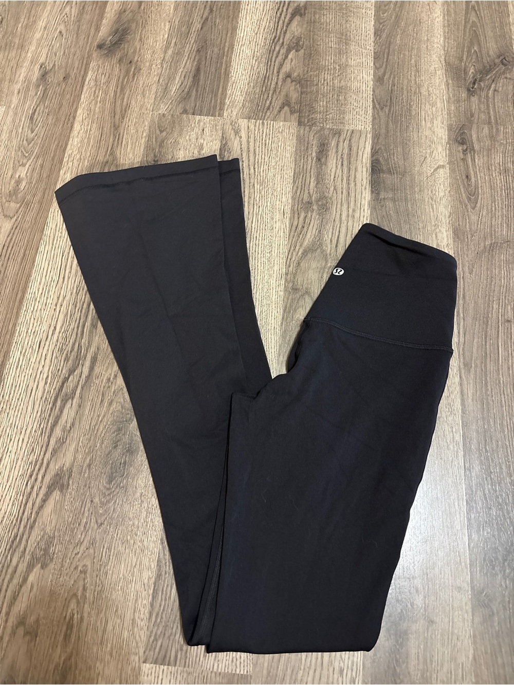 lululemon athletica Black Flared Leggings